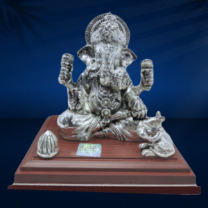 Ganesh with mouse idol (6×7.65)