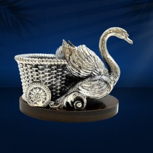 Single Swan basket ( 6×7.5 )