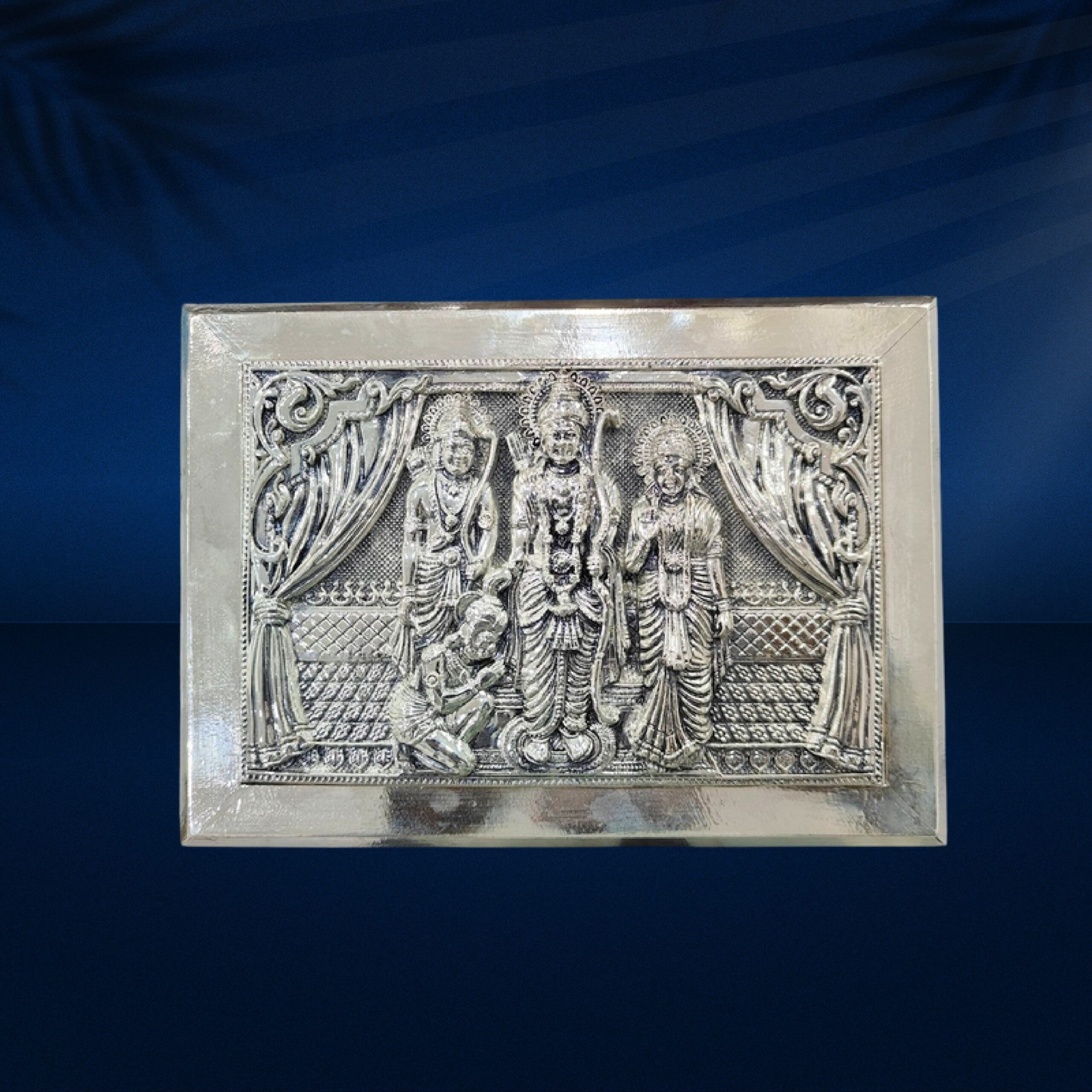 Ram Darbar Box #2 with Silver Border