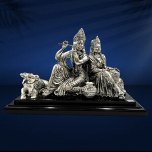 Sitting Radhe Krishna (11×17)